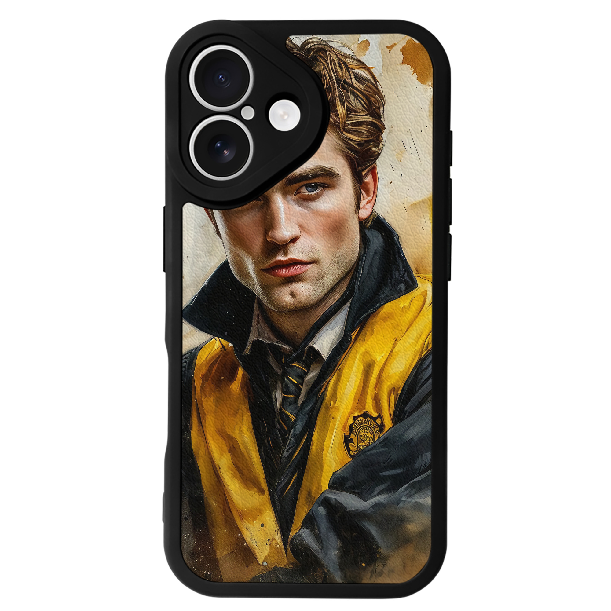 （画像用） Harry Potter ハリー・ポッターシリーズ 【iPhone 16シリーズ対応】シリコンスマホケース（レザー調） 材質：シリコン
